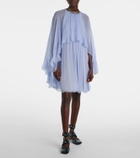 Chloé Ruffled silk minidress