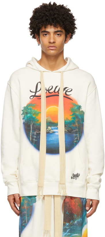 Photo: Loewe White Paula's Ibiza Printed Airbrush Hoodie