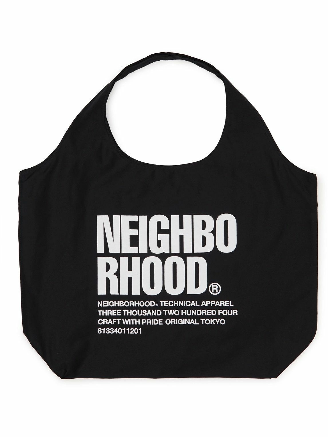 Photo: Neighborhood - ID Large Printed Cotton-Twill Tote Bag