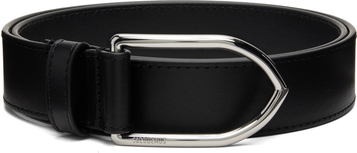Photo: JACQUEMUS Black Les Classiques 'The Bambino' Belt