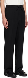 Tiger of Sweden Black Iscove Trousers