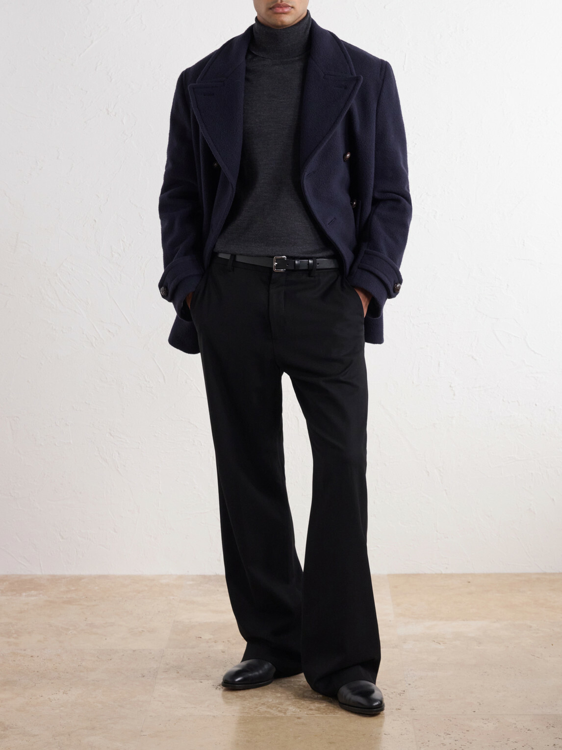 Slowear - Montedoro Wool-Blend Coat - Blue