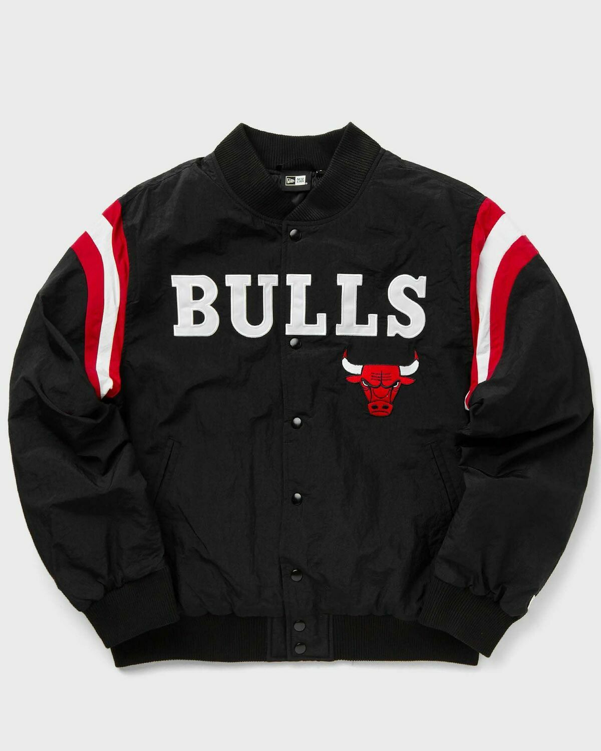 New Era Nba Panel Bomber Chicago Bulls Black College Jackets