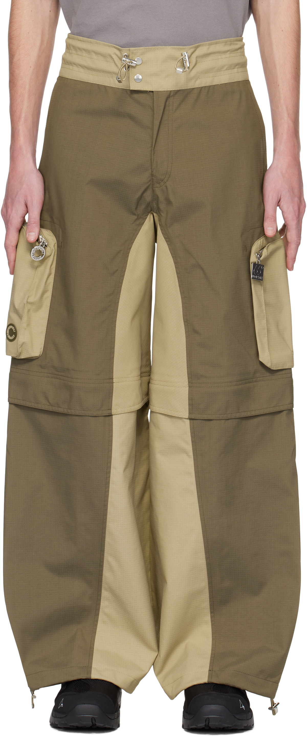 Charlie Constantinou Khaki 66°North Edition Zip-Off Shell Cargo Pants