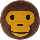 BAPE Brown & Orange Baby Milo Seat Cushion