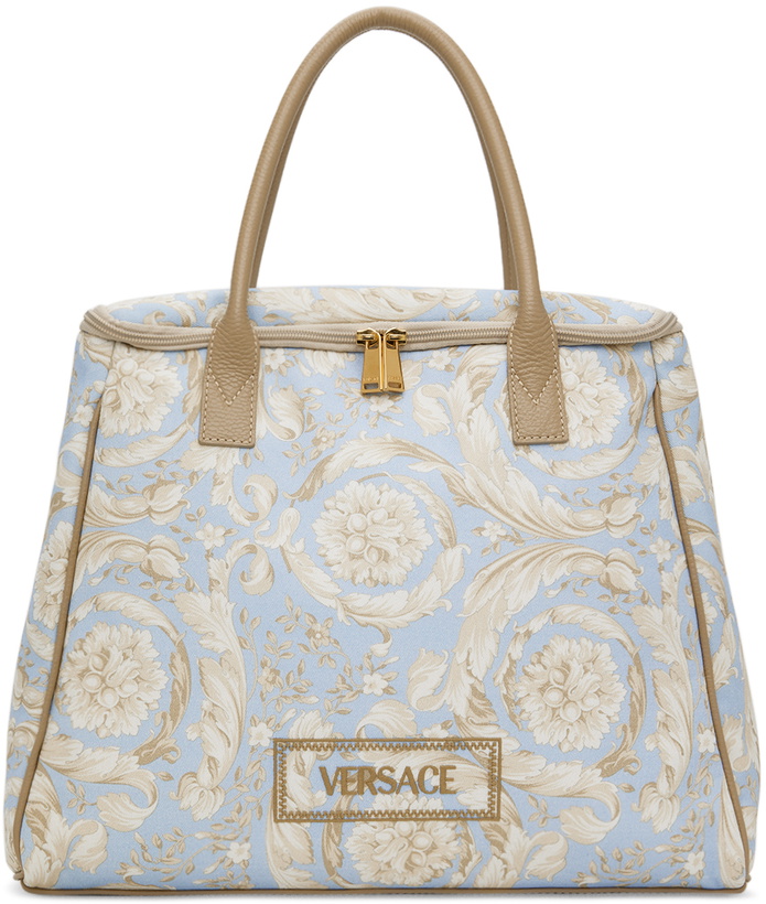 Photo: Versace Blue Barocco Cooler Bag
