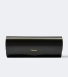Cartier Eyewear Collection Santos De Cartier aviator sunglasses