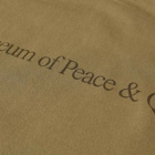 Museum of Peace and Quiet MoP&Q Crew Neck Sweat in Olive