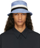 Marni Blue Corduroy Fisherman Bucket Hat