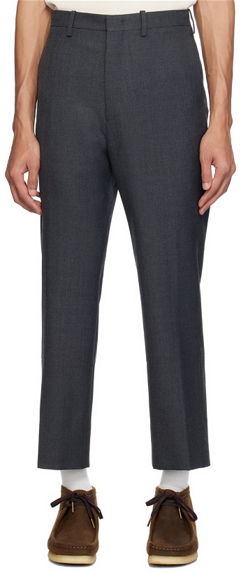 Photo: POTTERY Gray Tapered Leg Trousers