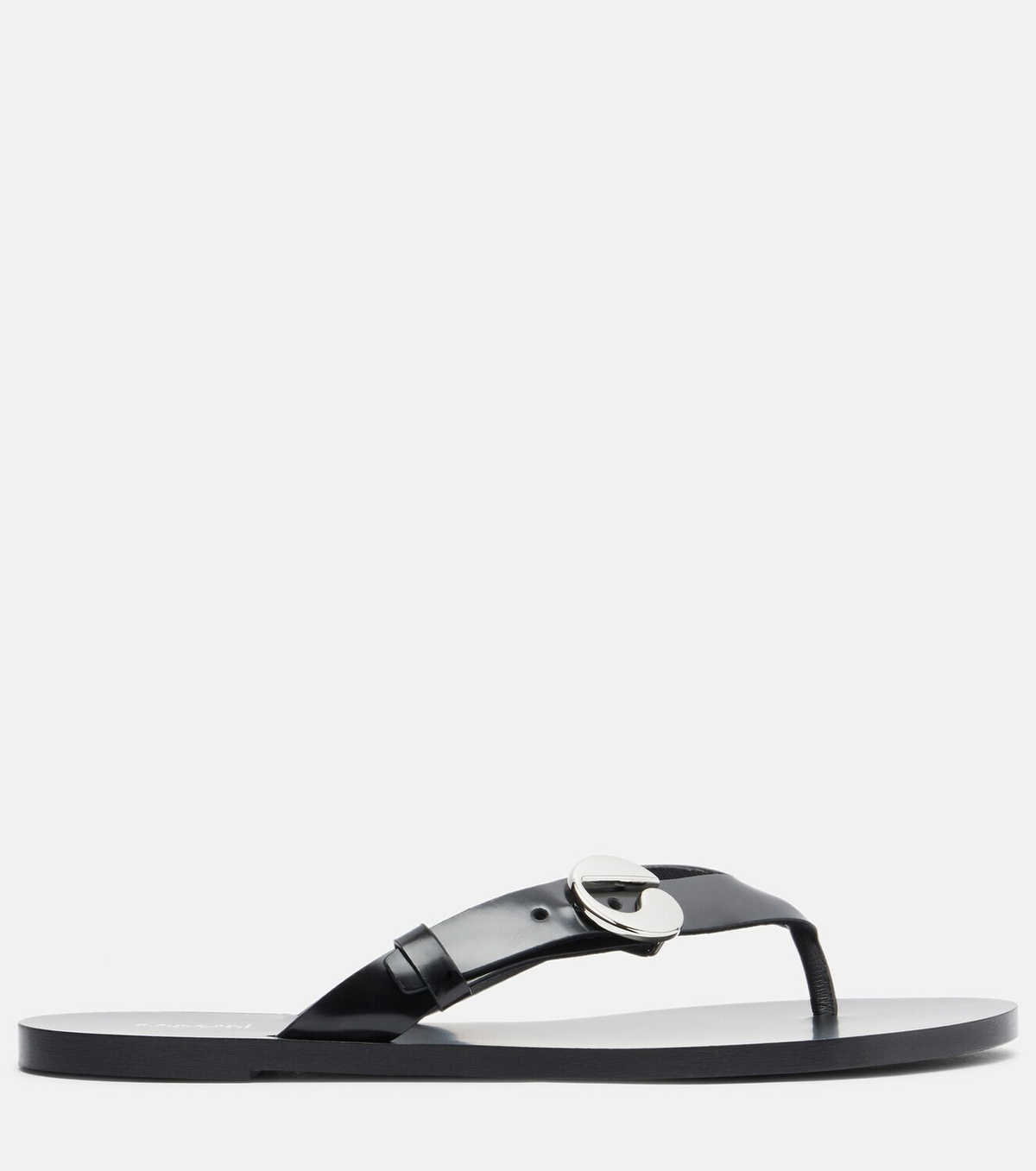 Coperni Logo leather thong sandals