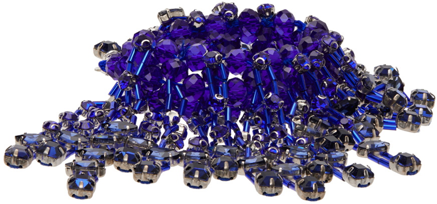 SHUTING QIU Blue Crystal Bracelet