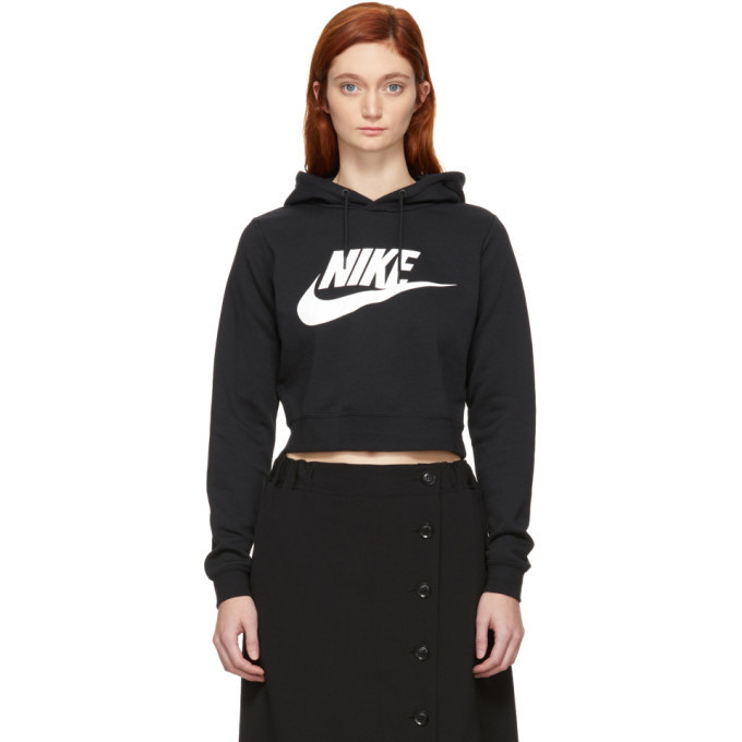 Photo: Nike Black NSW Cropped Rally Hoodie