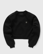 Rotate Birger Christensen Firm Knit Jumper Black - Womens - Sweatshirts