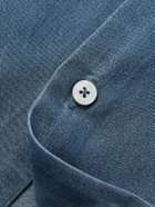 Altea - Antoine Lyocell-Chambray Shirt - Blue