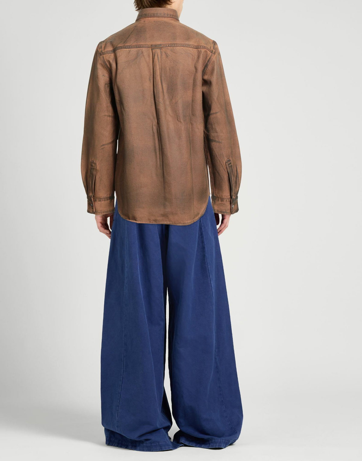 Helmut Lang Mens Shirt in Camel