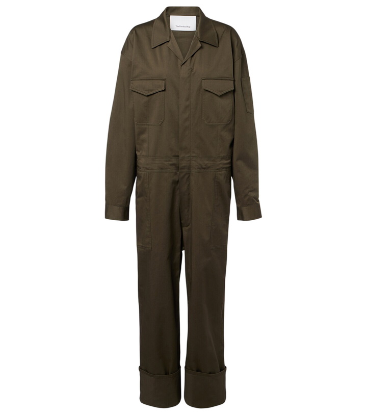 Photo: The Frankie Shop Ardea cotton jumpsuit