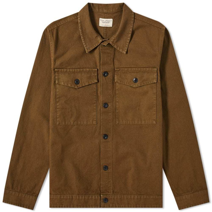 Photo: Nudie Colin Canvas Overshirt
