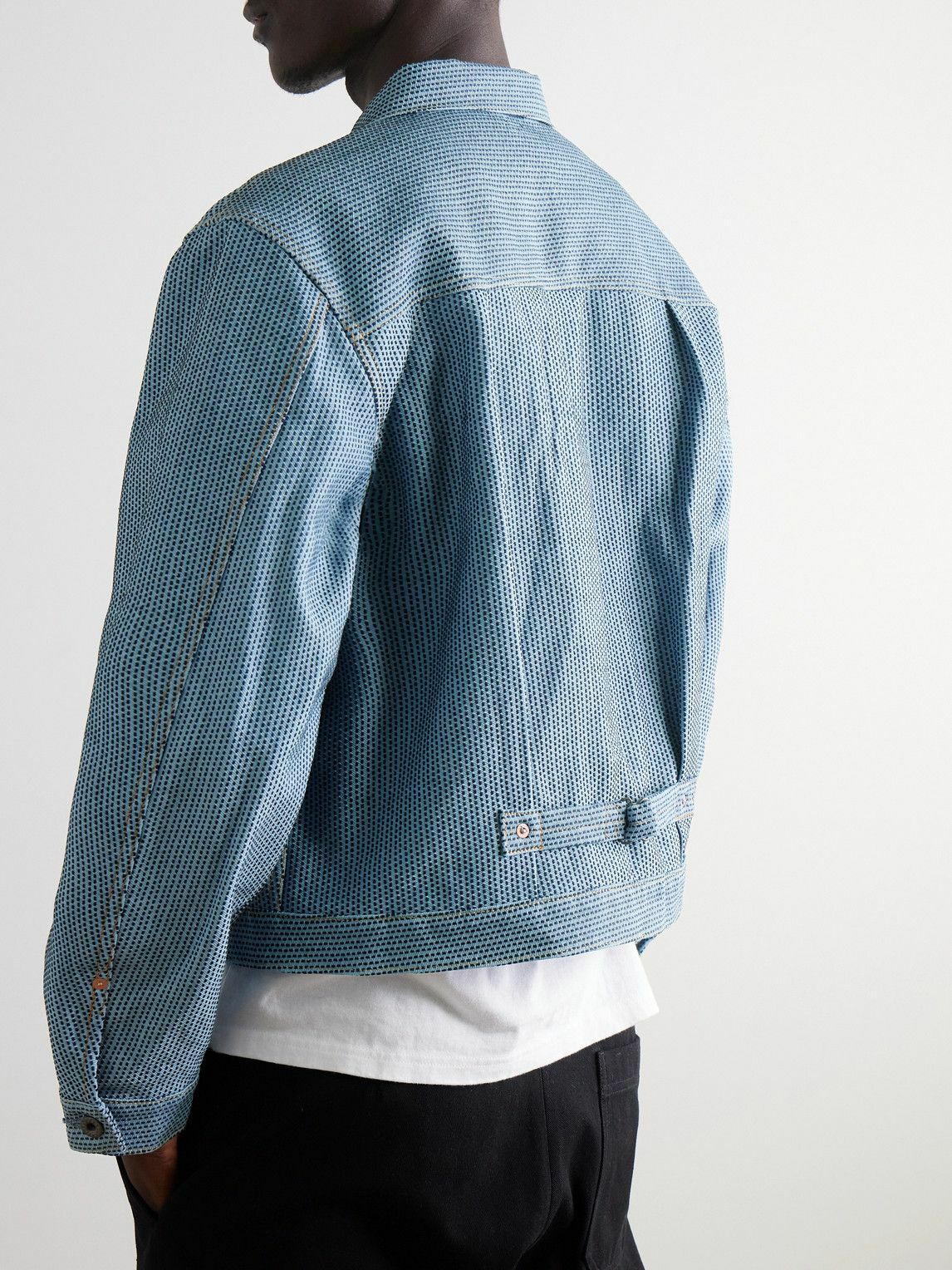 Amazon.com: Kapital, Pre-Loved Men's Century Denim Jacket, X