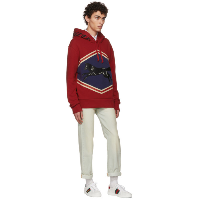 Gucci hoodie 2024 wolf hood