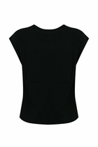 TwinSet Cotton T-shirt With Lace Application