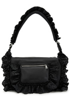 Simone Rocha Pillowcase Ruffled Nylon Shoulder bag - Black - One Size
