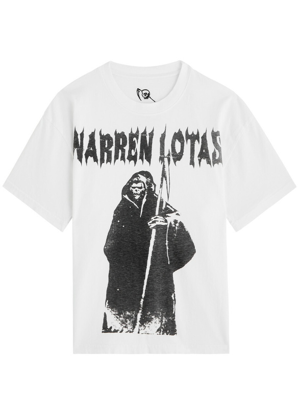 Photo: Warren Lotas Apocalypse Printed Cotton T-shirt White