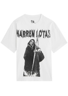 Warren Lotas Apocalypse Printed Cotton T-shirt White