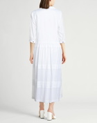 Peserico Womens Midi dress in White