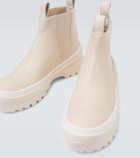 Jil Sander Leather boots with Vibram® platform