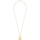 Dear Letterman Gold Demna Pendant Necklace