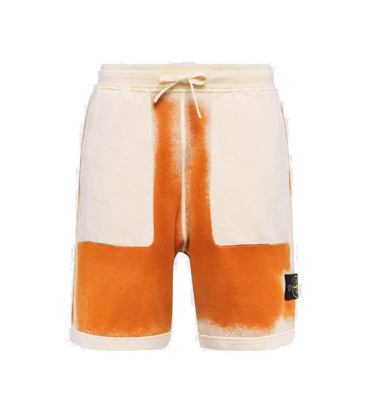 Photo: Stone Island Cotton jersey Bermuda shorts