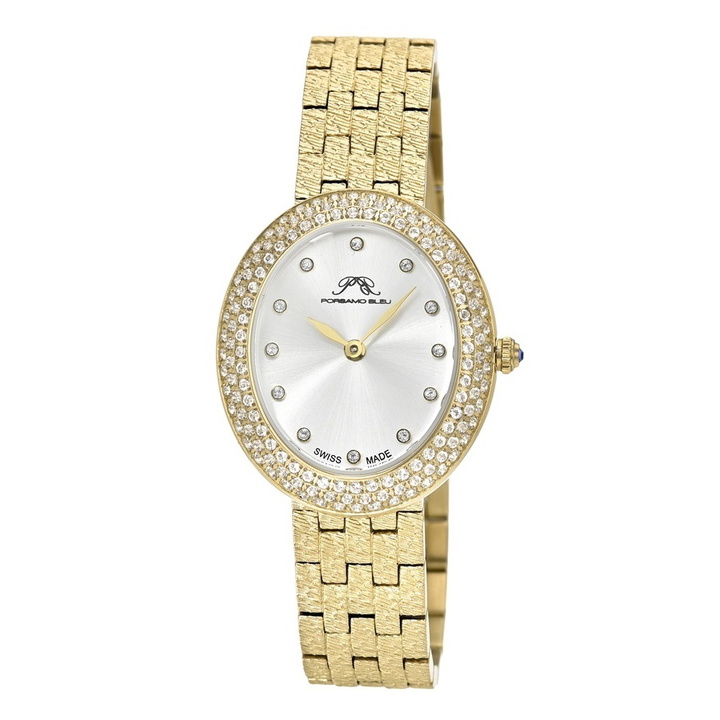 Photo: Porsamo Bleu Angelica Quartz Silver Sunray Dial Ladies Watch 1344BANS
