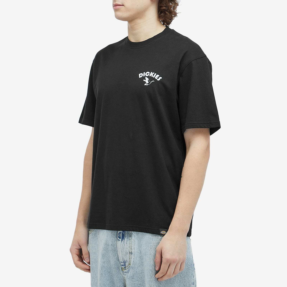 Dickies Men's Goose T-Shirt in Black Dickies Construct