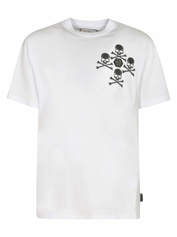Photo: Philipp Plein Round Neck Ss Skull T-shirt