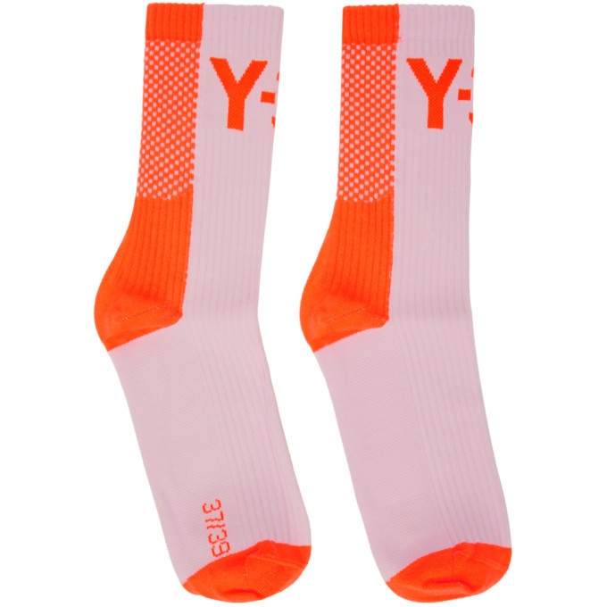 Photo: Y-3 Orange Logo Socks