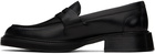 VINNY’s Black Heeled Townee Loafers