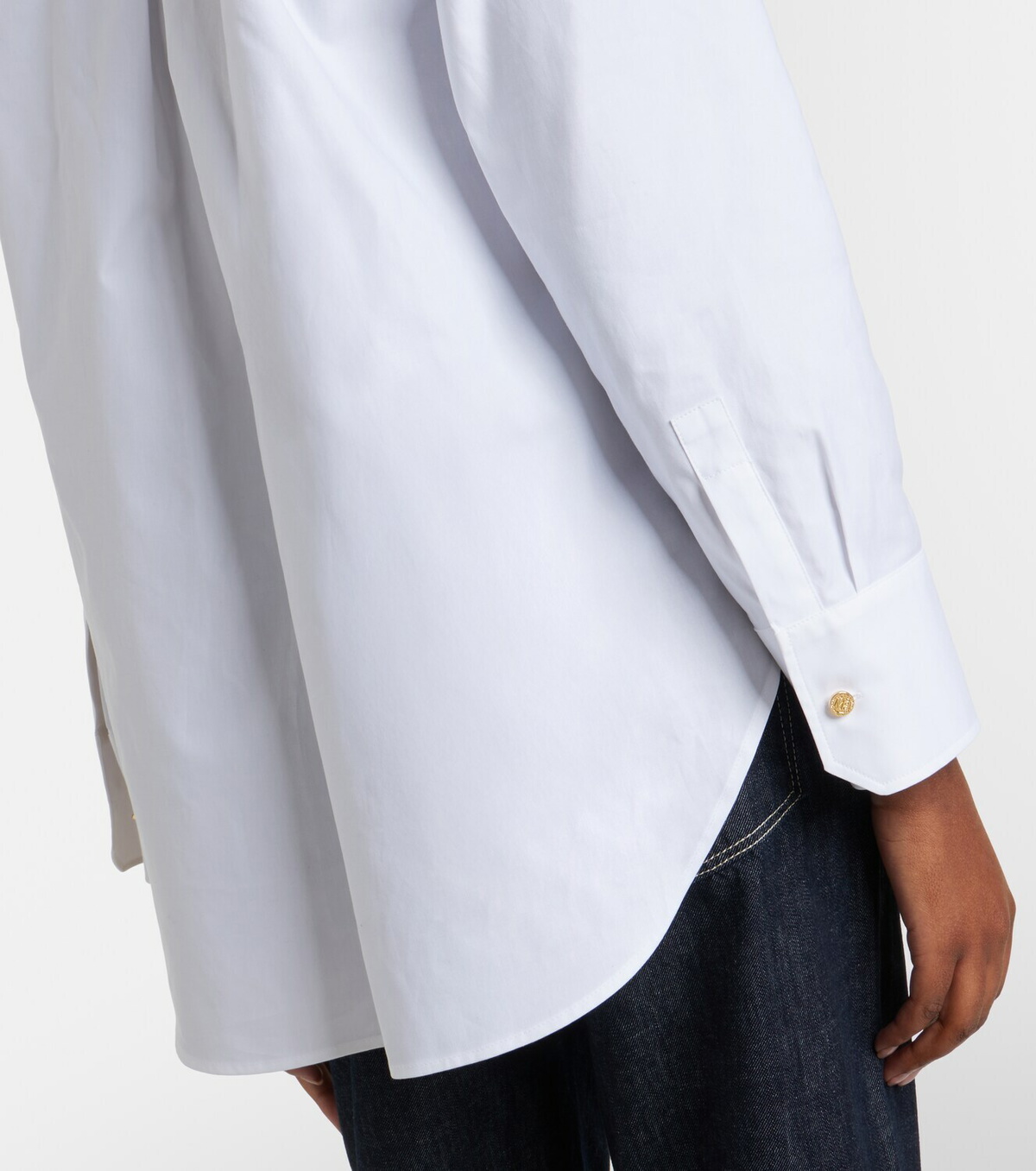 'S Max Mara Cotton poplin Oxford shirt
