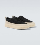 Moncler Altive leather-trimmed sneakers