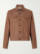 Oliver Spencer - Witley Organic Cotton Jacket - Brown
