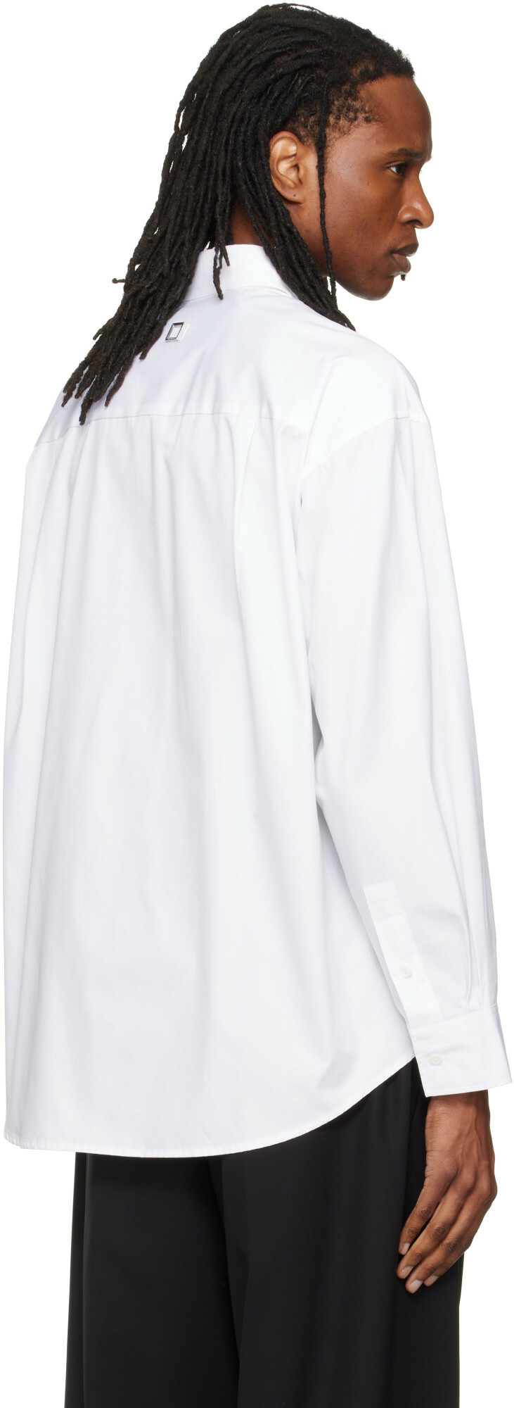 WOOYOUNGMI White Regular Fit Cotton Shirt