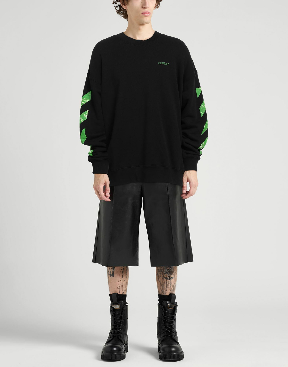 Off-white Mens Sweatshirt in Black