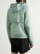 DISTRICT VISION - Nylon Micro-Ripstop Hooded Jacket - Green