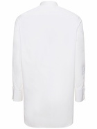 JIL SANDER - Oversize Cotton Poplin Plastron Shirt