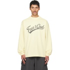 Fear of God ESSENTIALS Yellow Merch Long Sleeve T-shirt