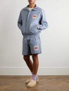 Adish - Logo-Appliquéd Cotton-Ripstop Jacket - Blue