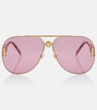 Versace Aviator sunglasses