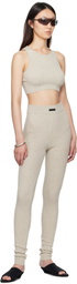 Fear of God ESSENTIALS Taupe Soft Rib Leggings
