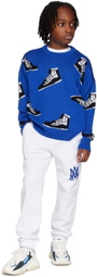 AMIRI Kids White 'MA' Lounge Pants