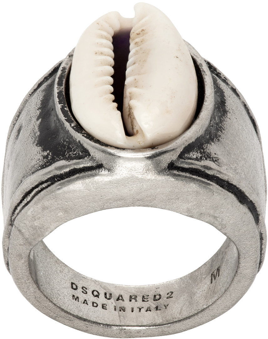 Dsquared2 Silver Shell Ring